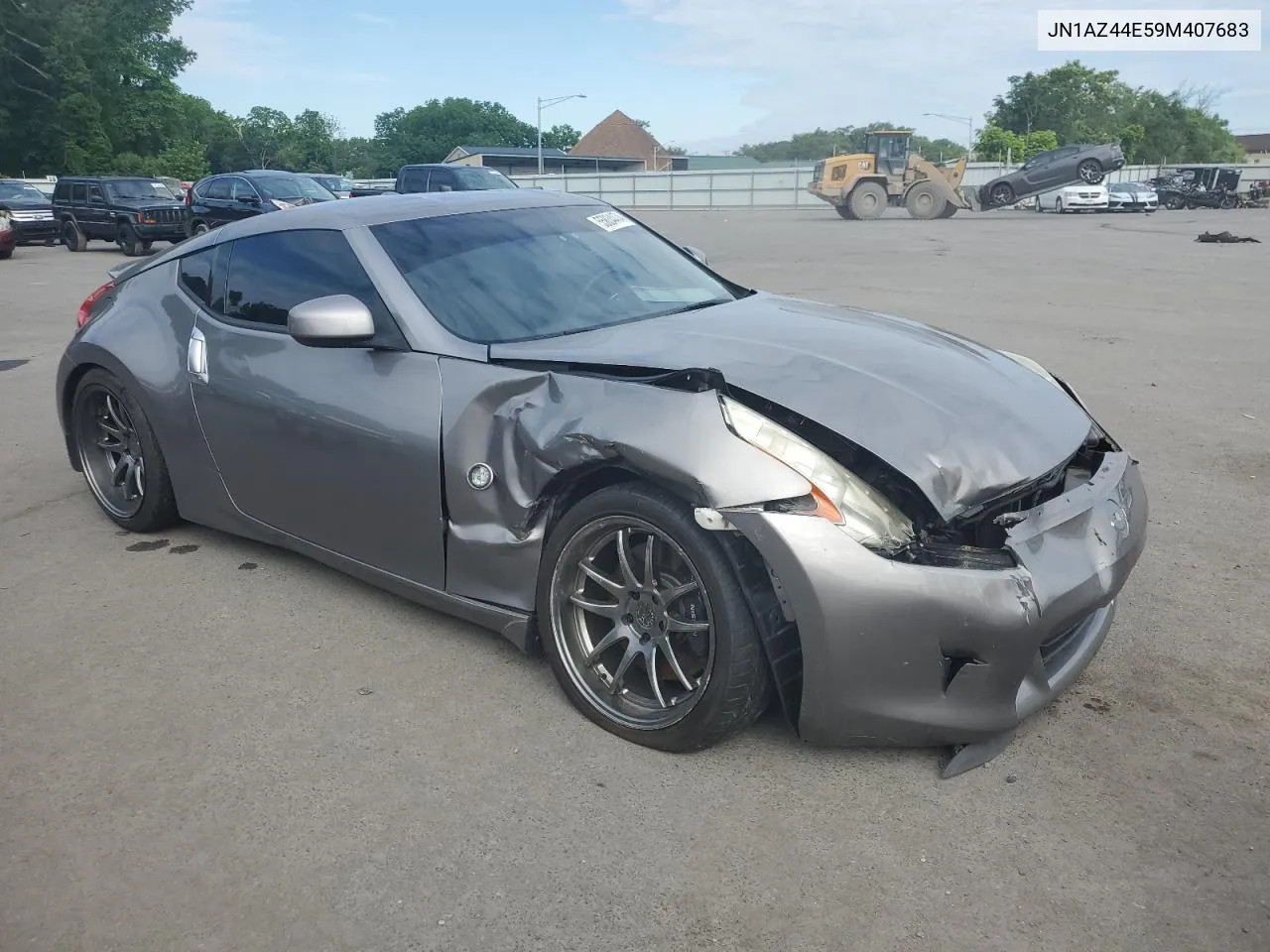 2009 Nissan 370Z VIN: JN1AZ44E59M407683 Lot: 55834474