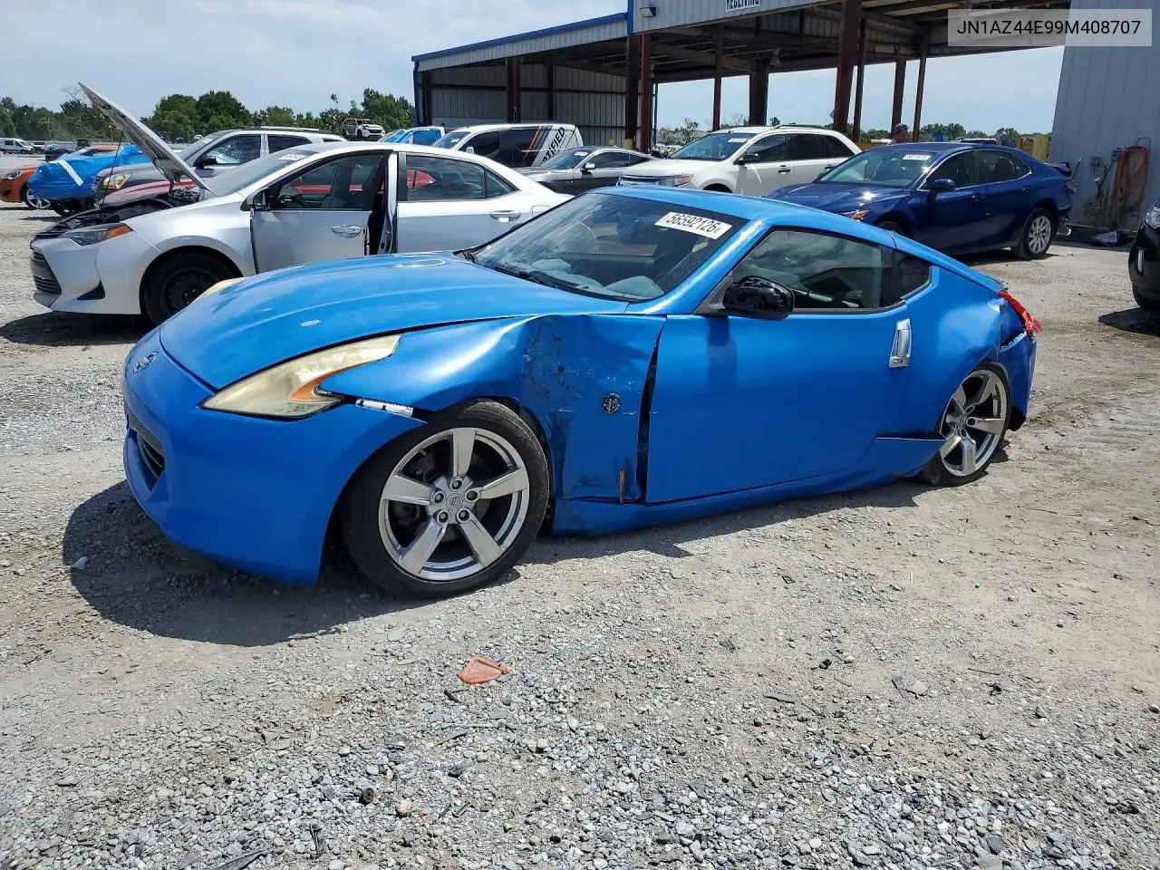 2009 Nissan 370Z Base VIN: JN1AZ44E99M408707 Lot: 56592126