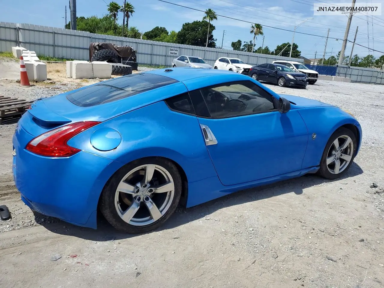 2009 Nissan 370Z Base VIN: JN1AZ44E99M408707 Lot: 56592126