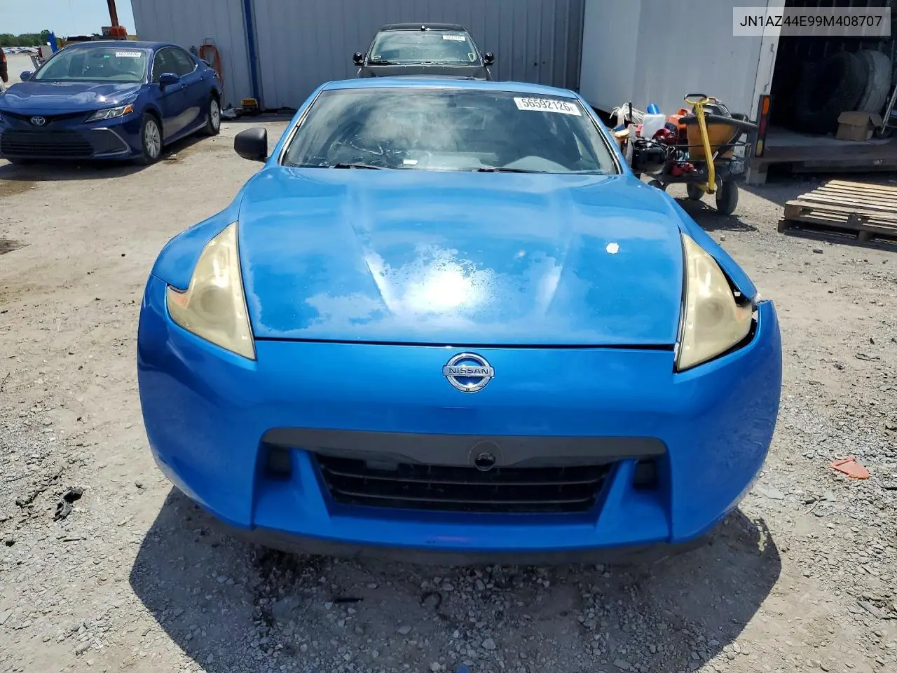 2009 Nissan 370Z Base VIN: JN1AZ44E99M408707 Lot: 56592126