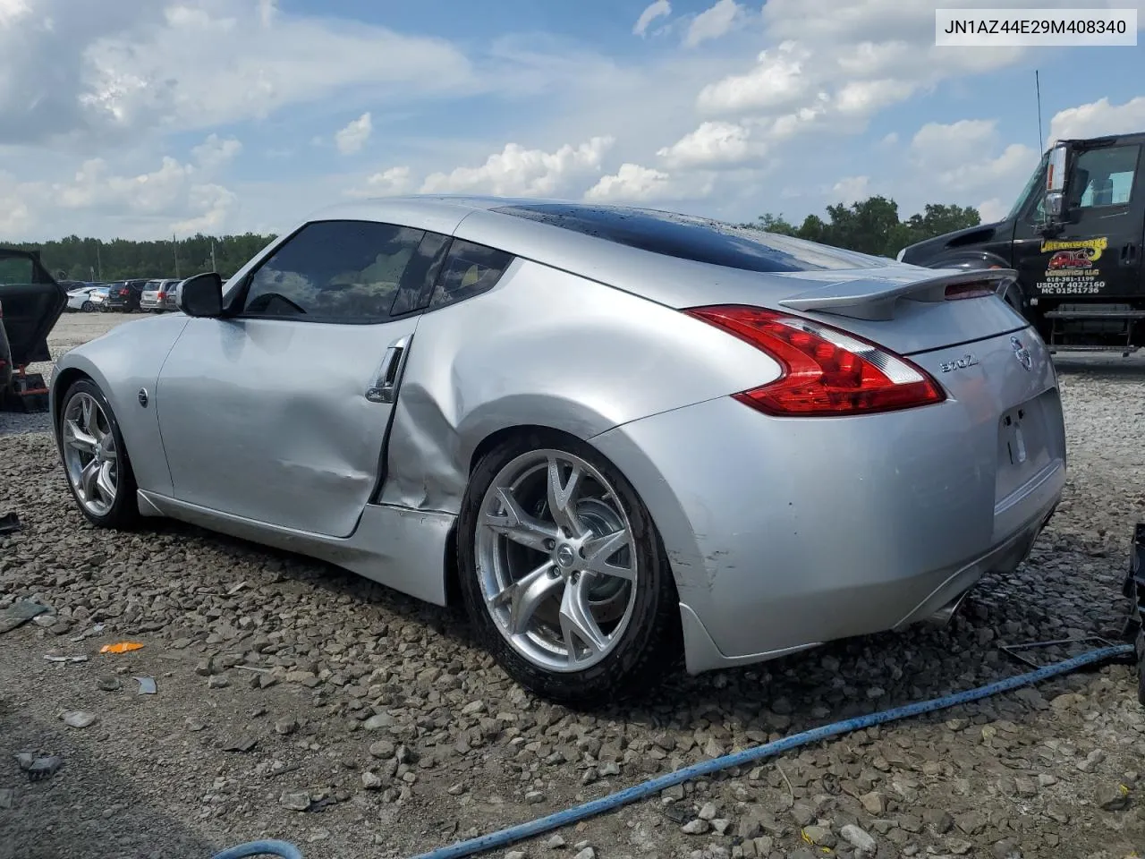 2009 Nissan 370Z VIN: JN1AZ44E29M408340 Lot: 57113534