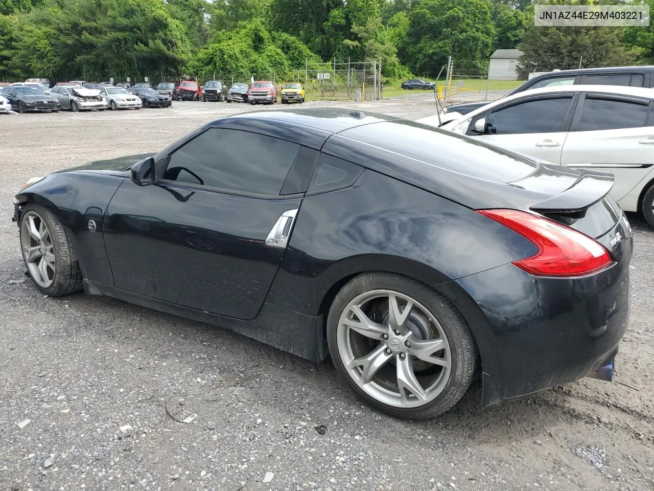 2009 Nissan 370Z VIN: JN1AZ44E29M403221 Lot: 57477844