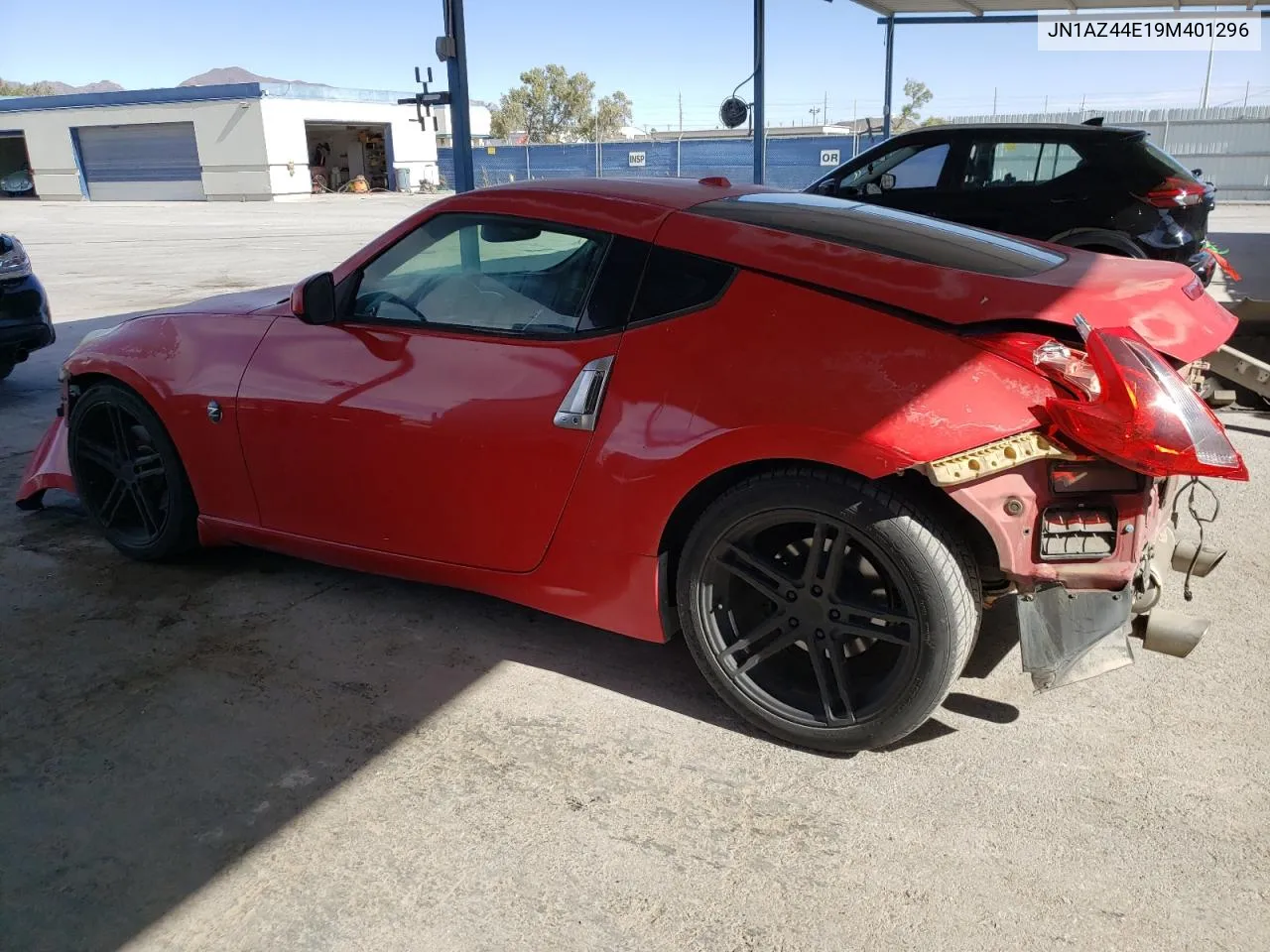 2009 Nissan 370Z VIN: JN1AZ44E19M401296 Lot: 57621974