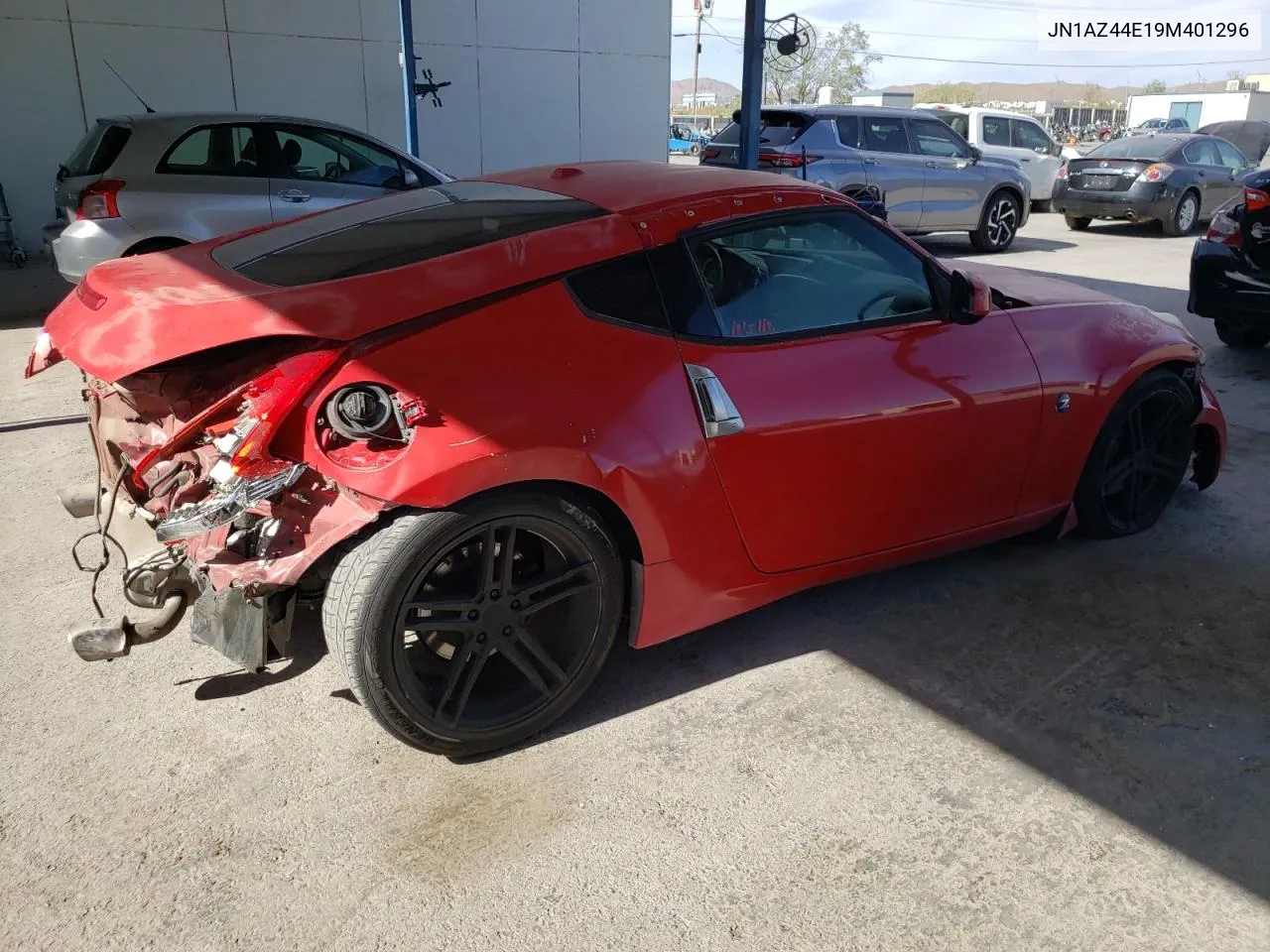 2009 Nissan 370Z VIN: JN1AZ44E19M401296 Lot: 57621974