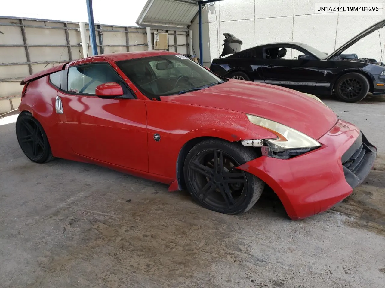 2009 Nissan 370Z VIN: JN1AZ44E19M401296 Lot: 57621974