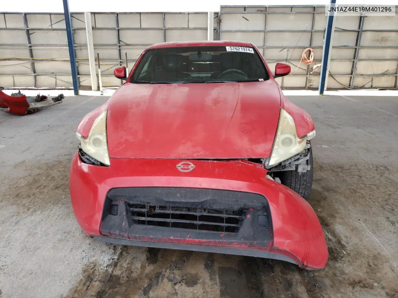 2009 Nissan 370Z VIN: JN1AZ44E19M401296 Lot: 57621974