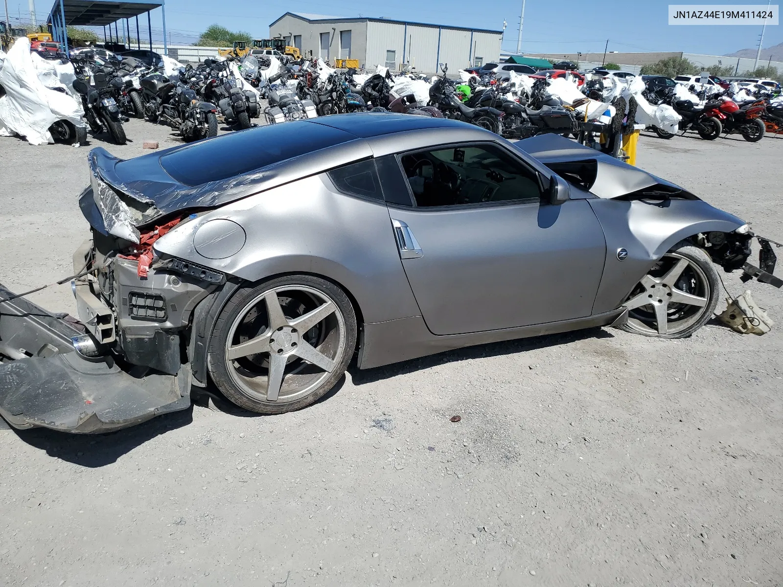 2009 Nissan 370Z VIN: JN1AZ44E19M411424 Lot: 57712454