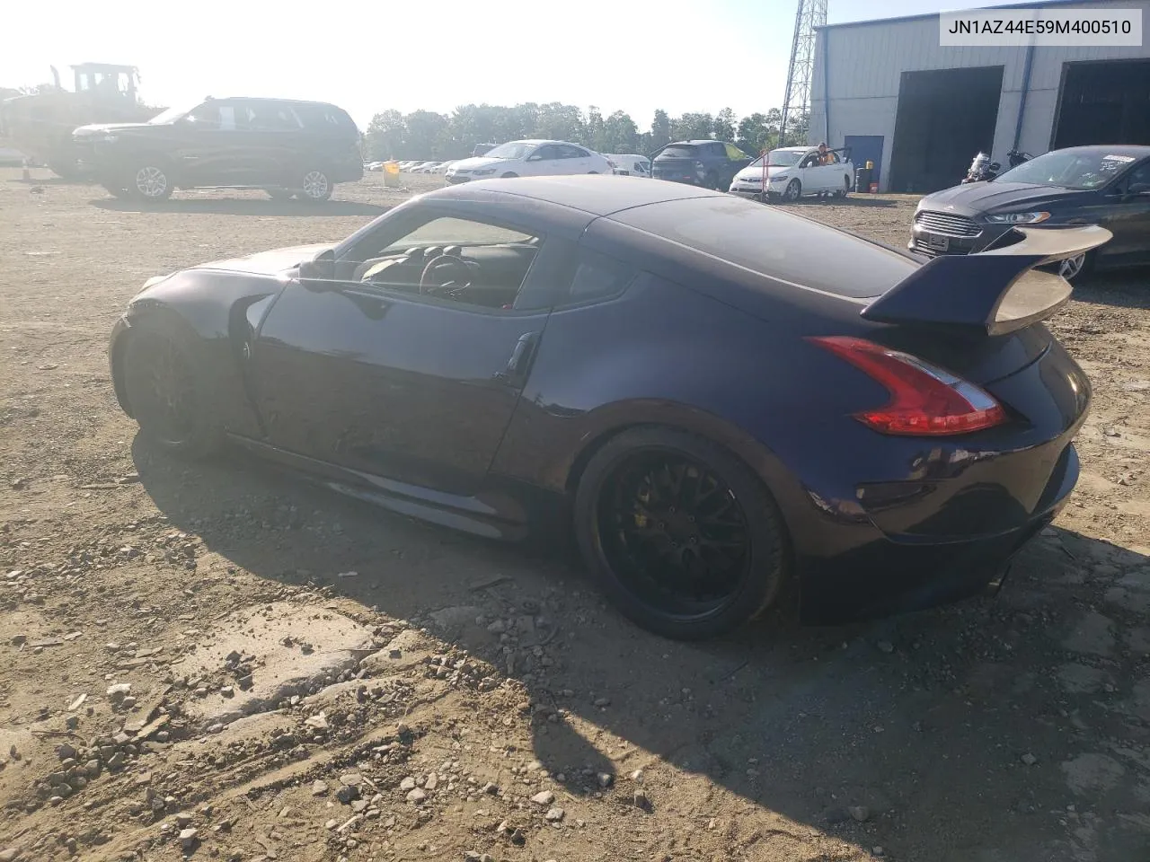 2009 Nissan 370Z VIN: JN1AZ44E59M400510 Lot: 58157384