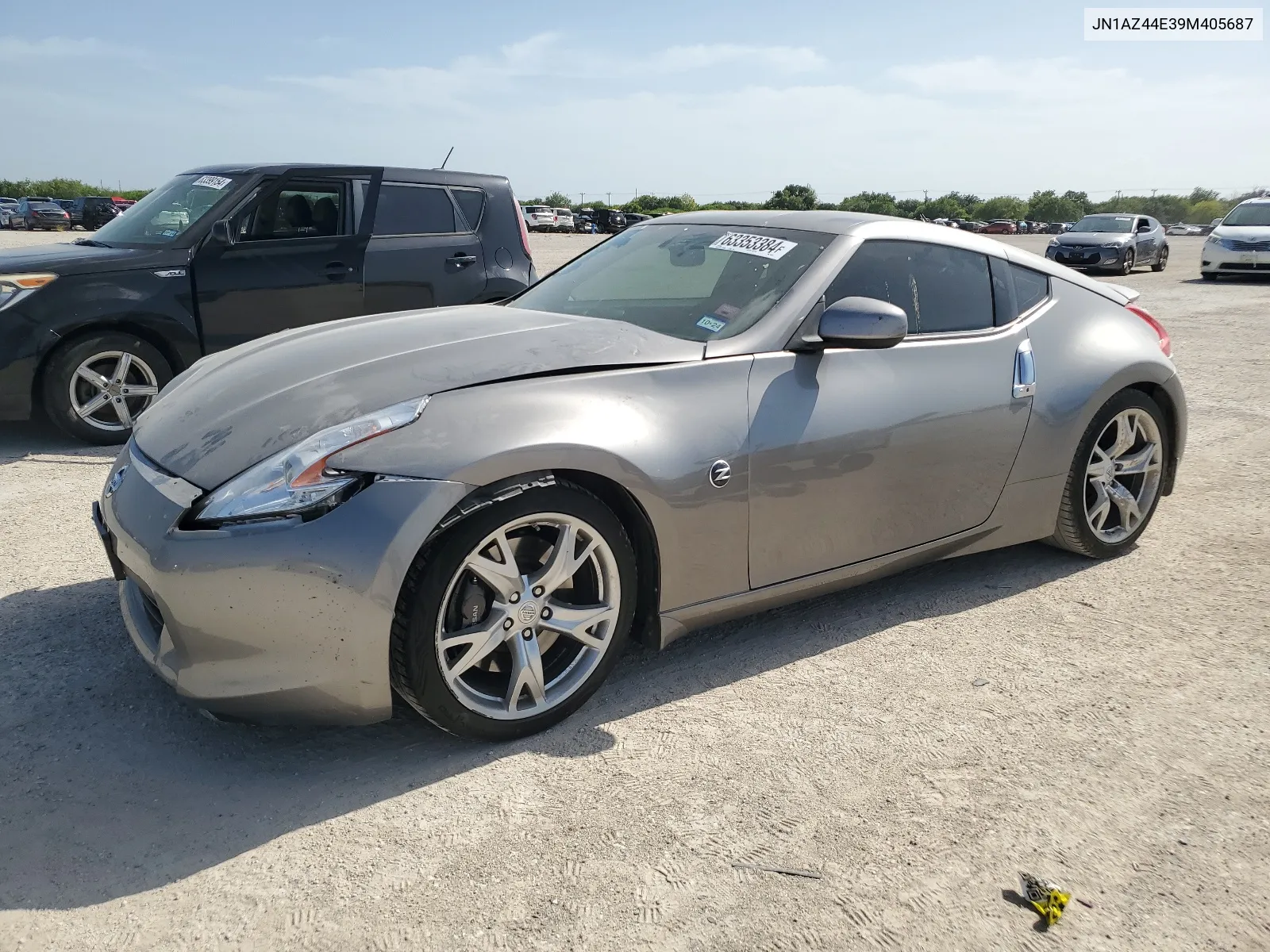 2009 Nissan 370Z VIN: JN1AZ44E39M405687 Lot: 63353384