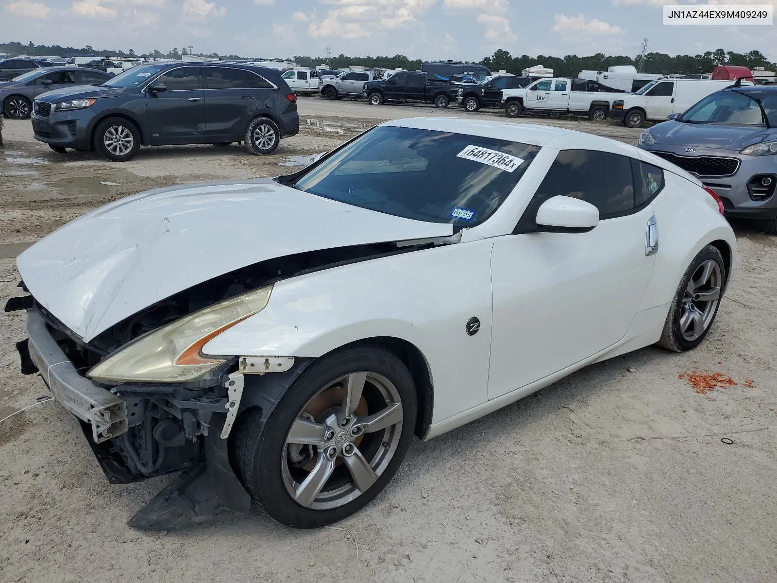 2009 Nissan 370Z VIN: JN1AZ44EX9M409249 Lot: 64817364