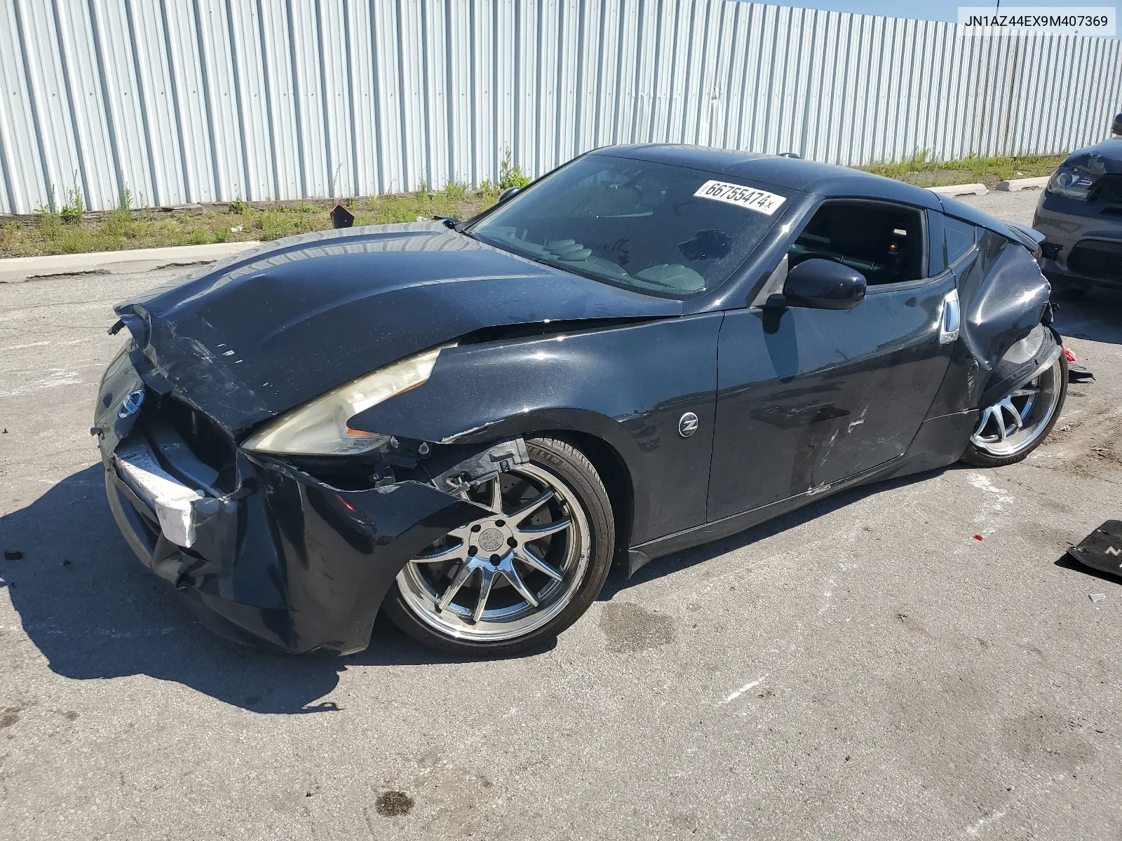 2009 Nissan 370Z VIN: JN1AZ44EX9M407369 Lot: 66755474