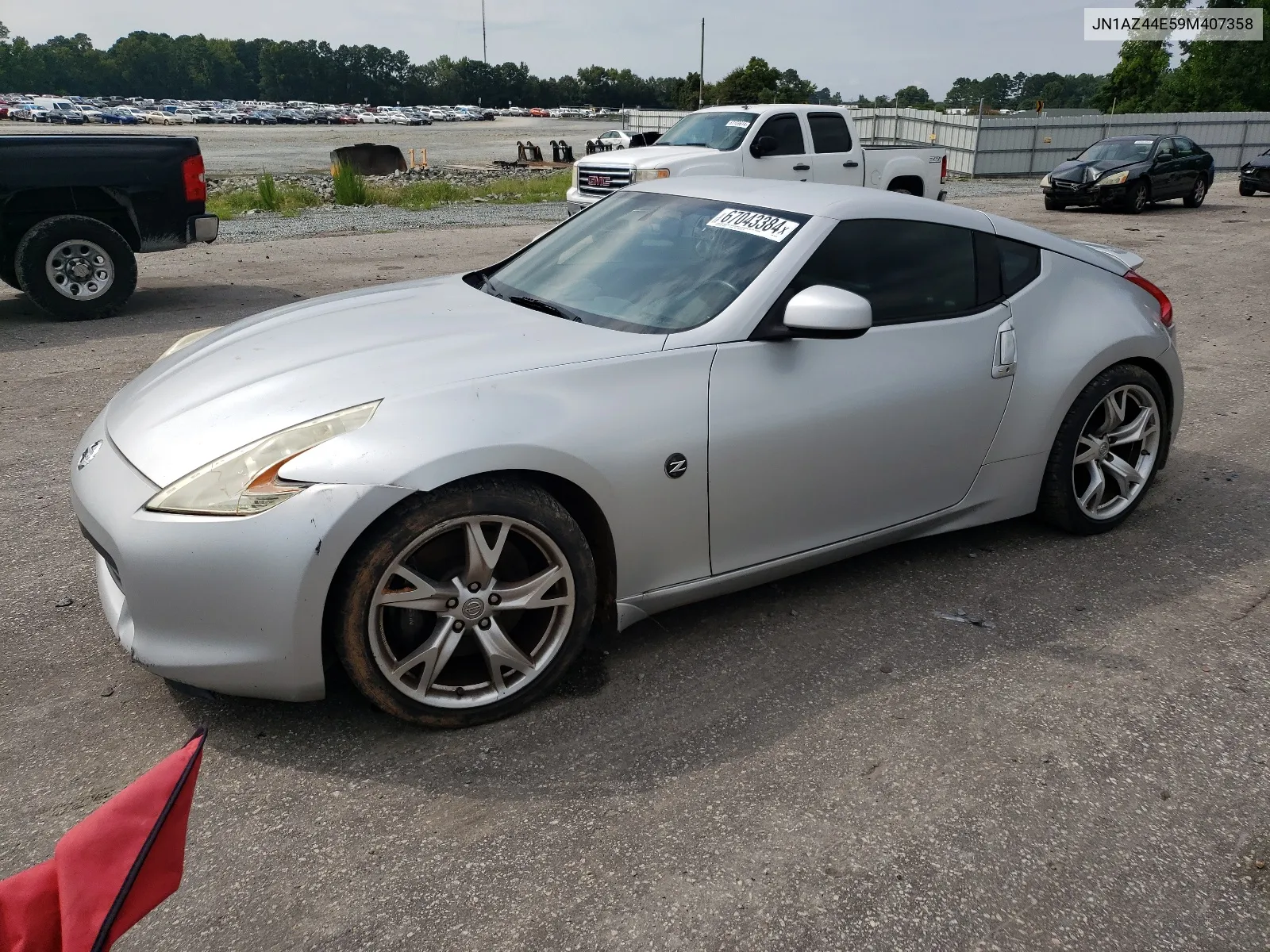 2009 Nissan 370Z VIN: JN1AZ44E59M407358 Lot: 67043384