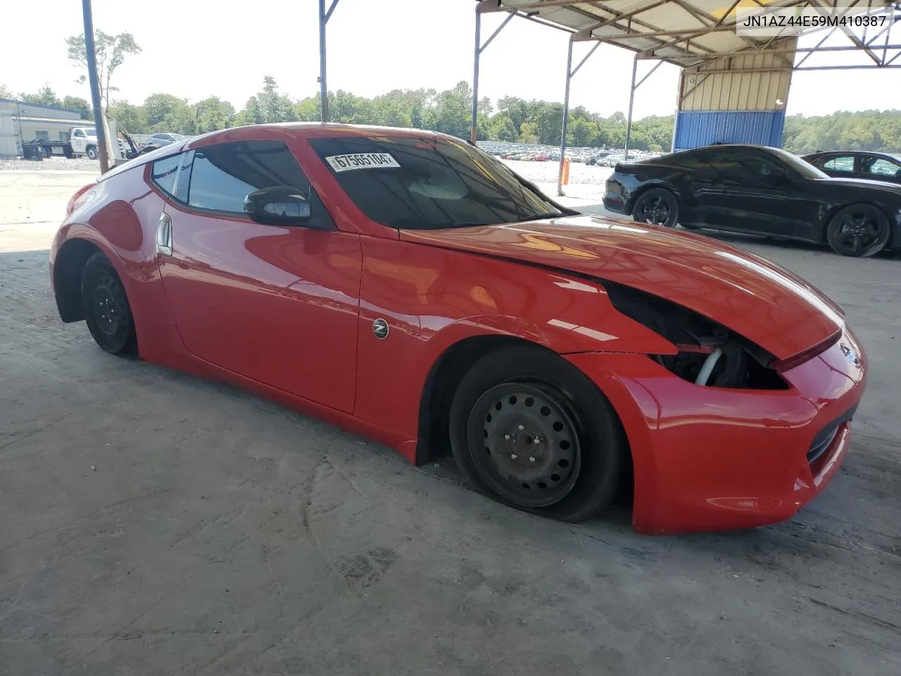 2009 Nissan 370Z VIN: JN1AZ44E59M410387 Lot: 67565104