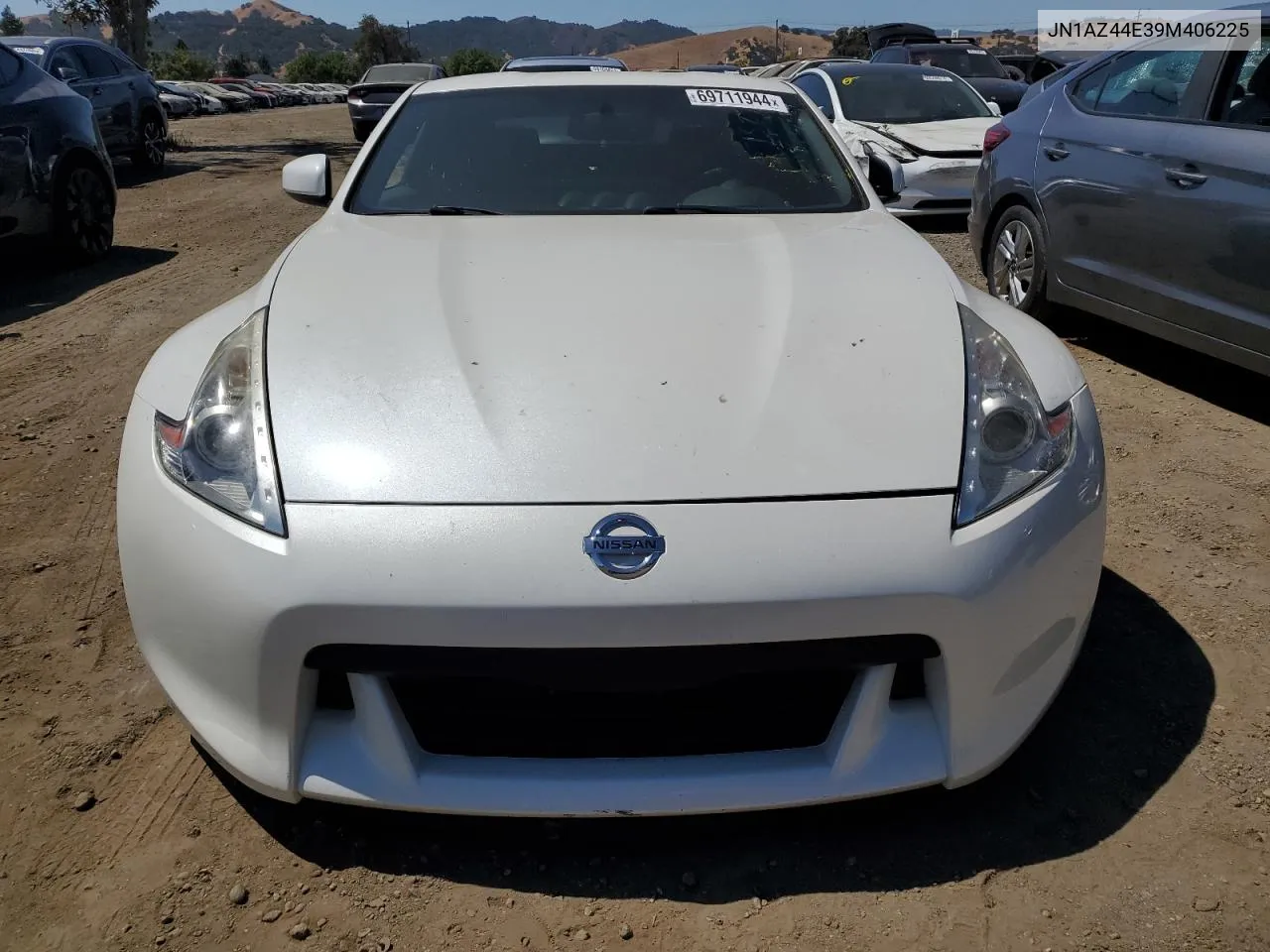 2009 Nissan 370Z VIN: JN1AZ44E39M406225 Lot: 69711944