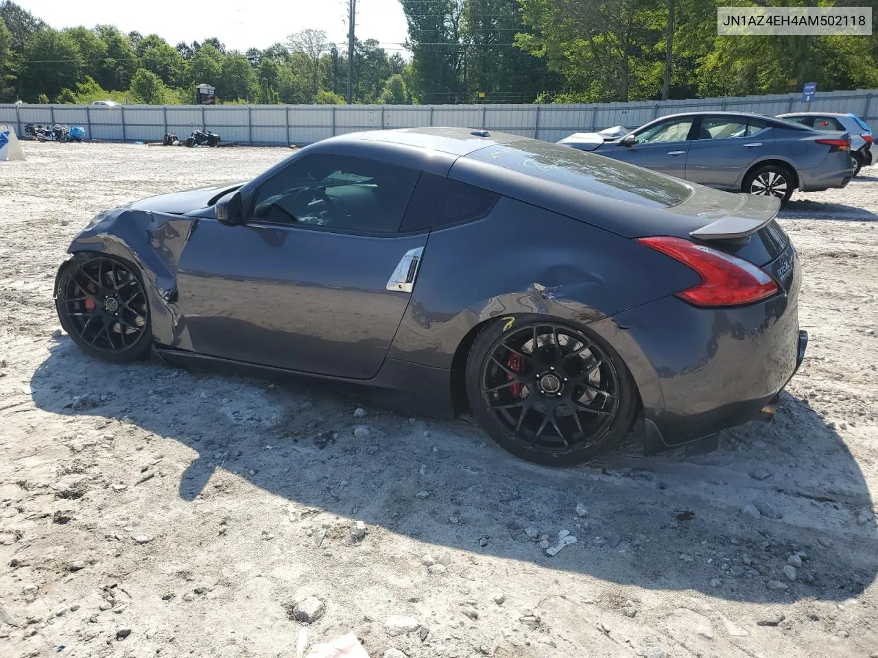 2010 Nissan 370Z VIN: JN1AZ4EH4AM502118 Lot: 51521054