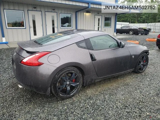 JN1AZ4EH6AM502752 2010 Nissan 370Z