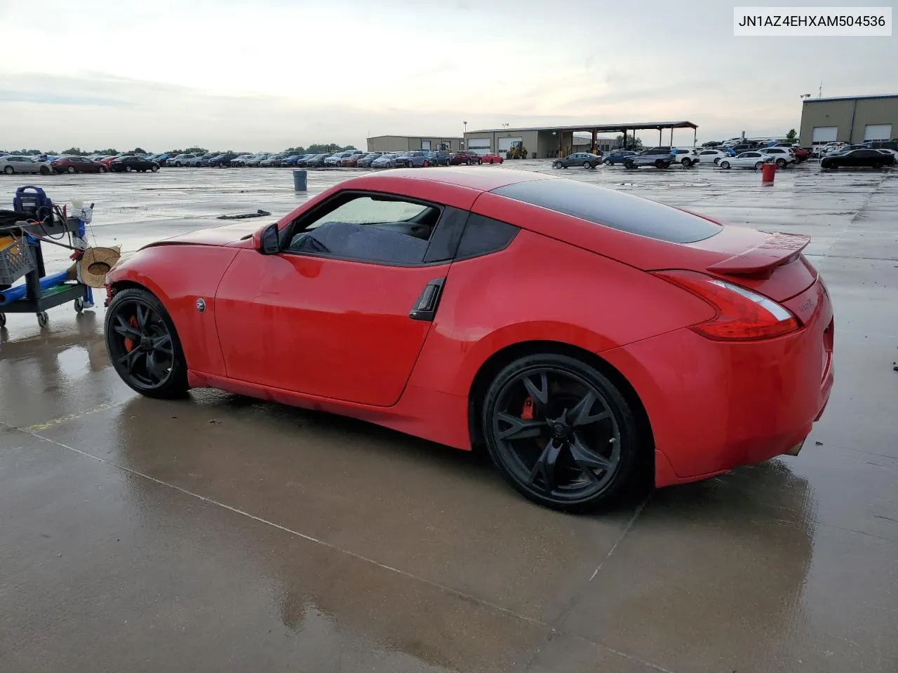 2010 Nissan 370Z VIN: JN1AZ4EHXAM504536 Lot: 57205964