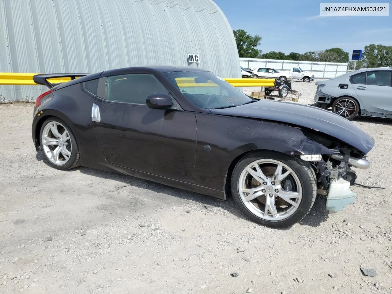 2010 Nissan 370Z VIN: JN1AZ4EHXAM503421 Lot: 57322074