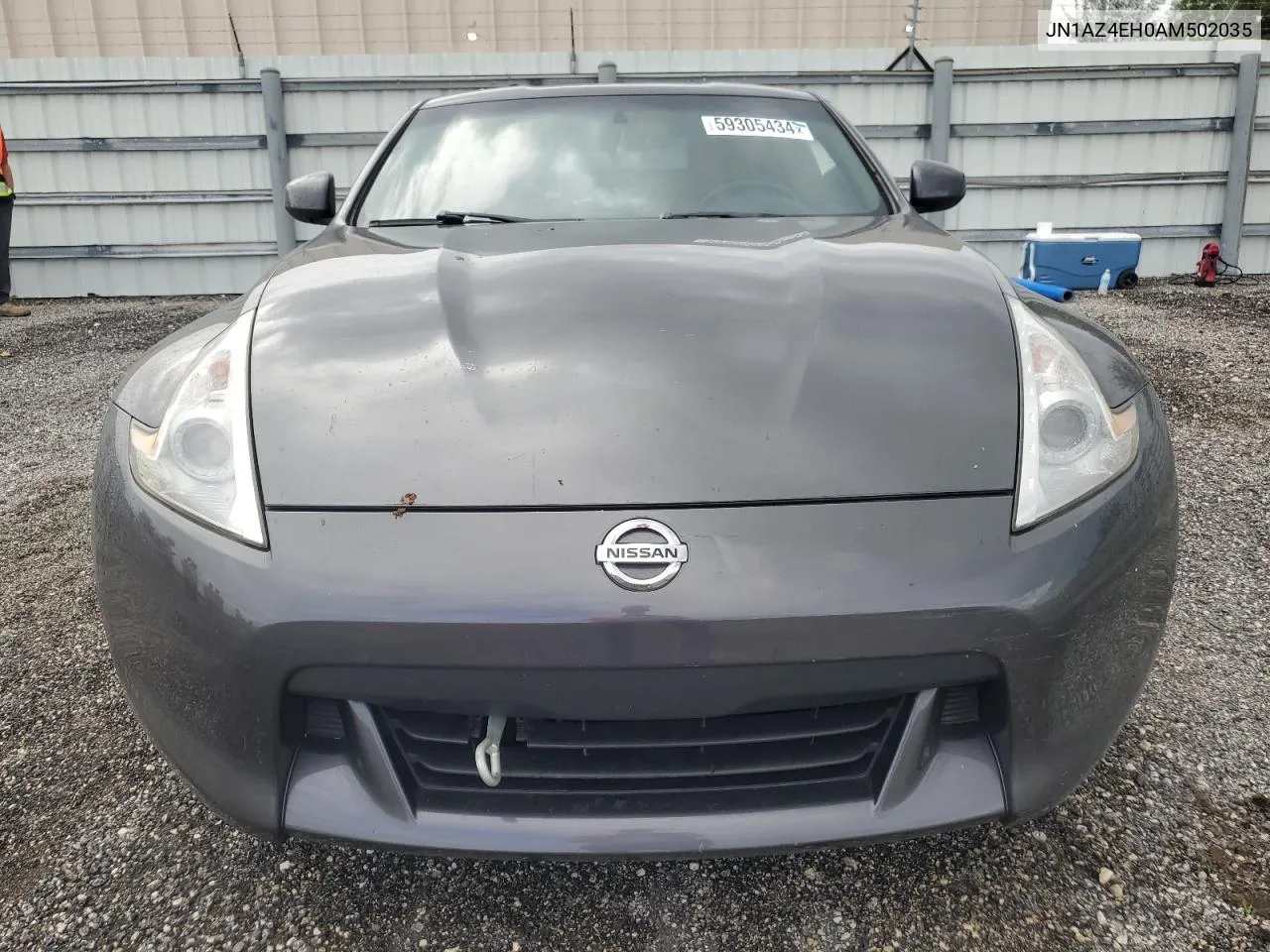 2010 Nissan 370Z VIN: JN1AZ4EH0AM502035 Lot: 59305434