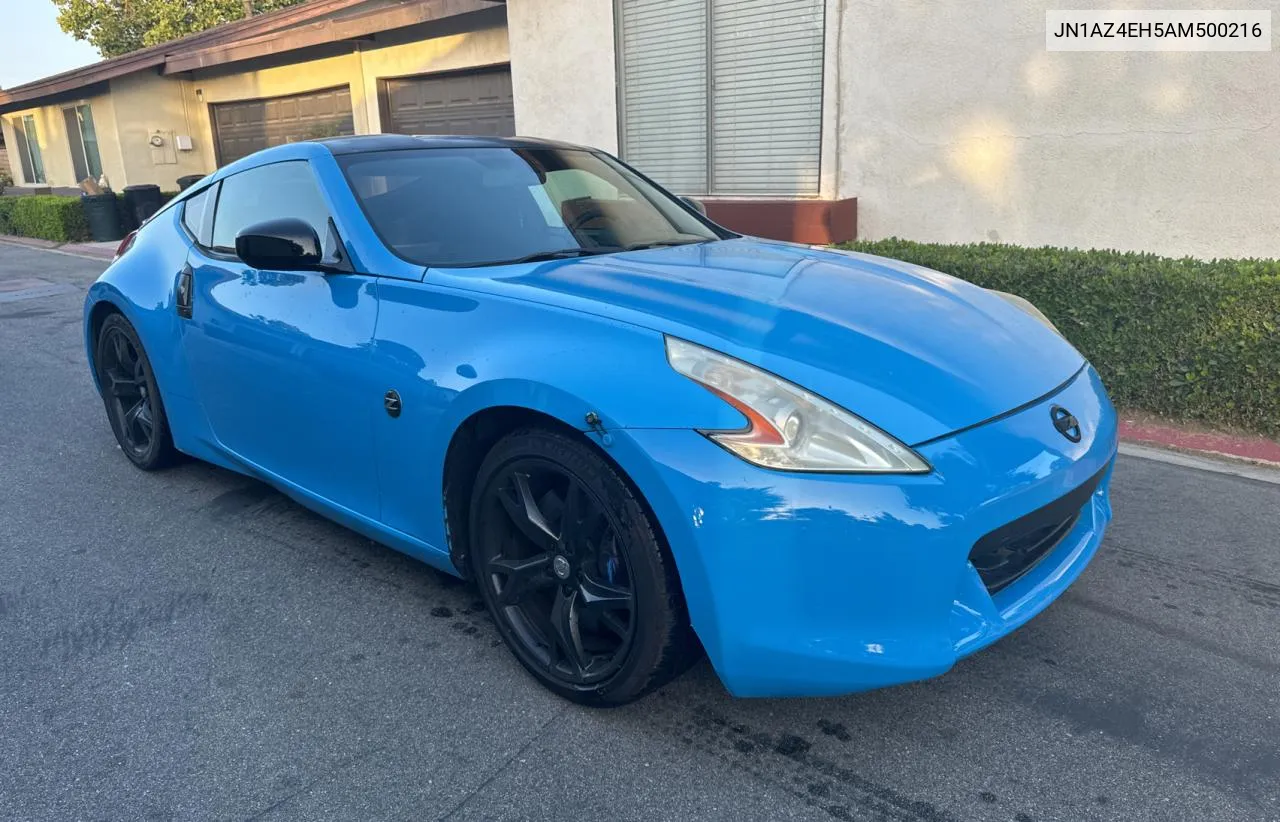 JN1AZ4EH5AM500216 2010 Nissan 370Z