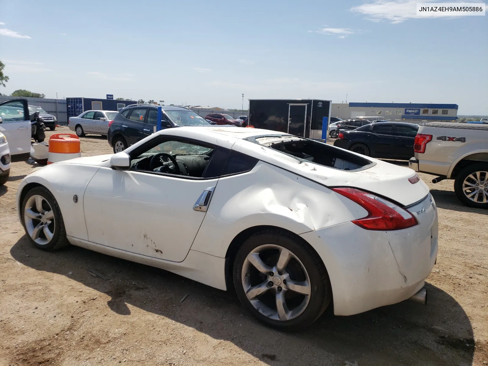 2010 Nissan 370Z VIN: JN1AZ4EH9AM505886 Lot: 64815724