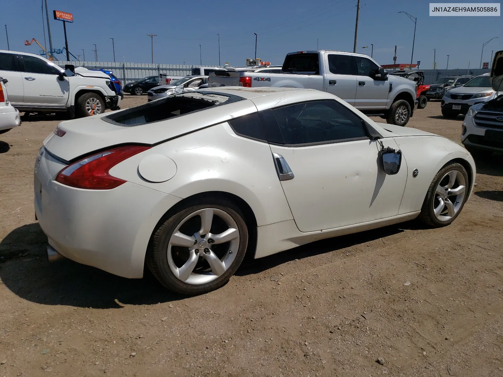 2010 Nissan 370Z VIN: JN1AZ4EH9AM505886 Lot: 64815724