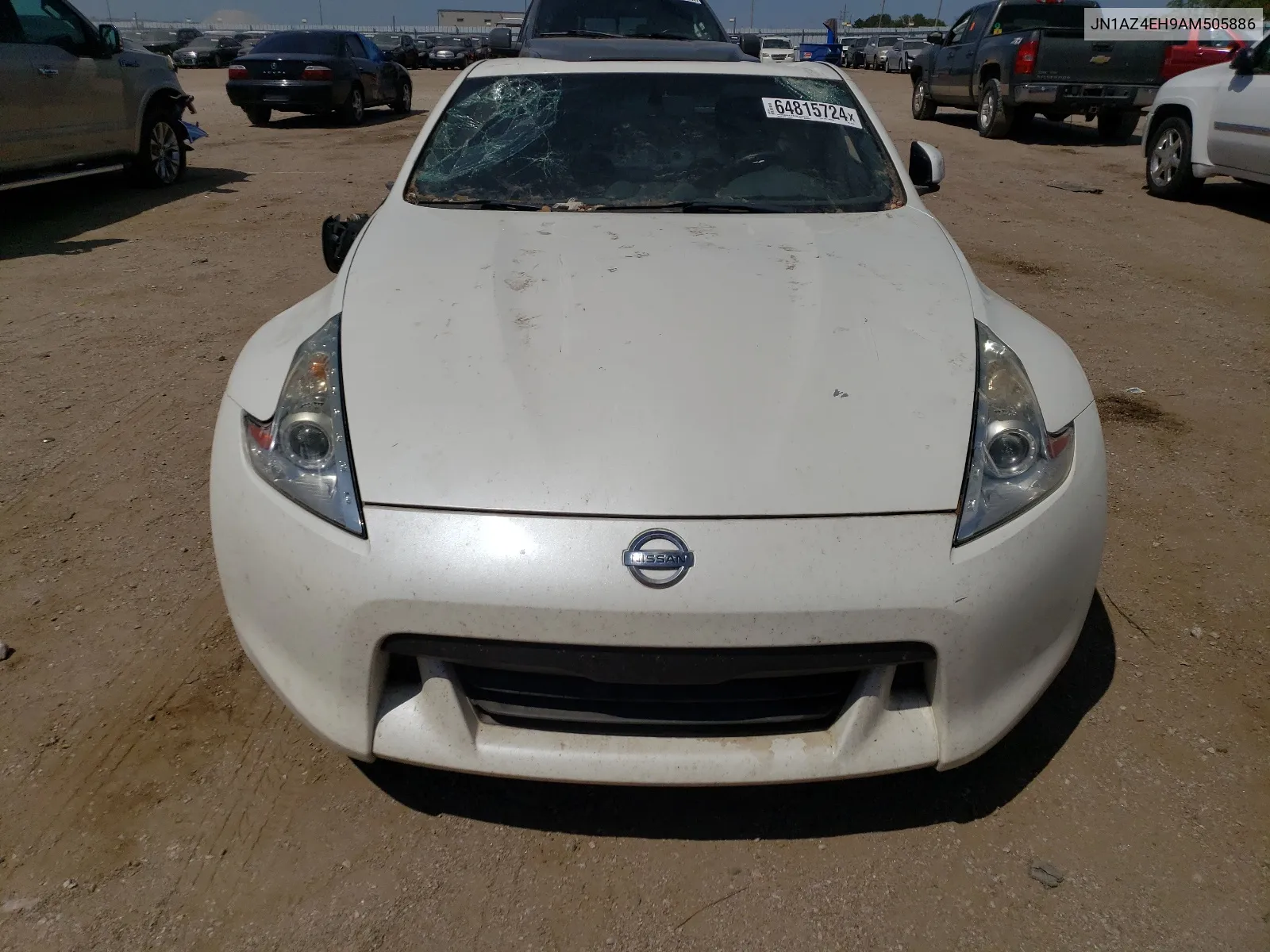 2010 Nissan 370Z VIN: JN1AZ4EH9AM505886 Lot: 64815724