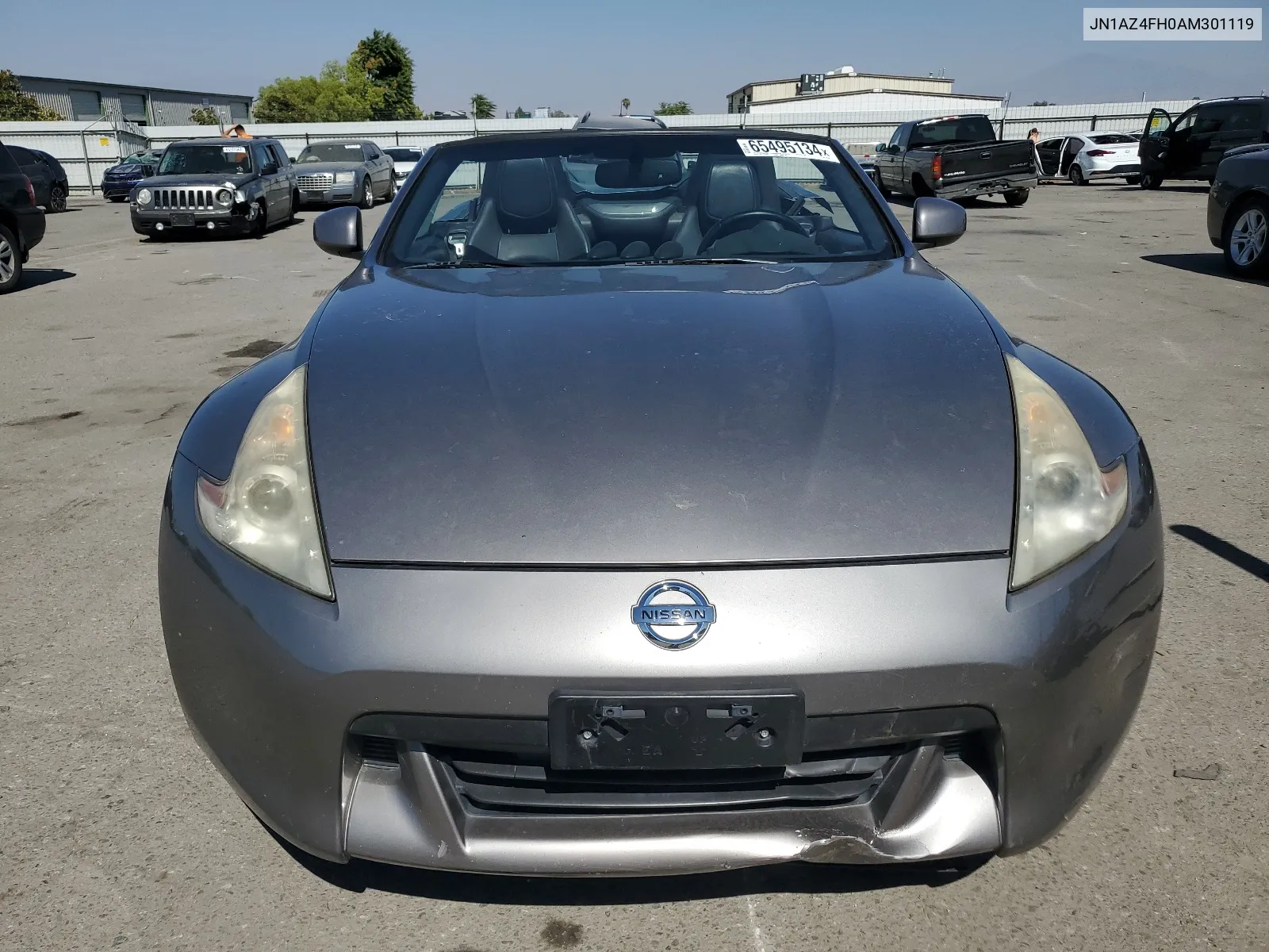 2010 Nissan 370Z VIN: JN1AZ4FH0AM301119 Lot: 65495134