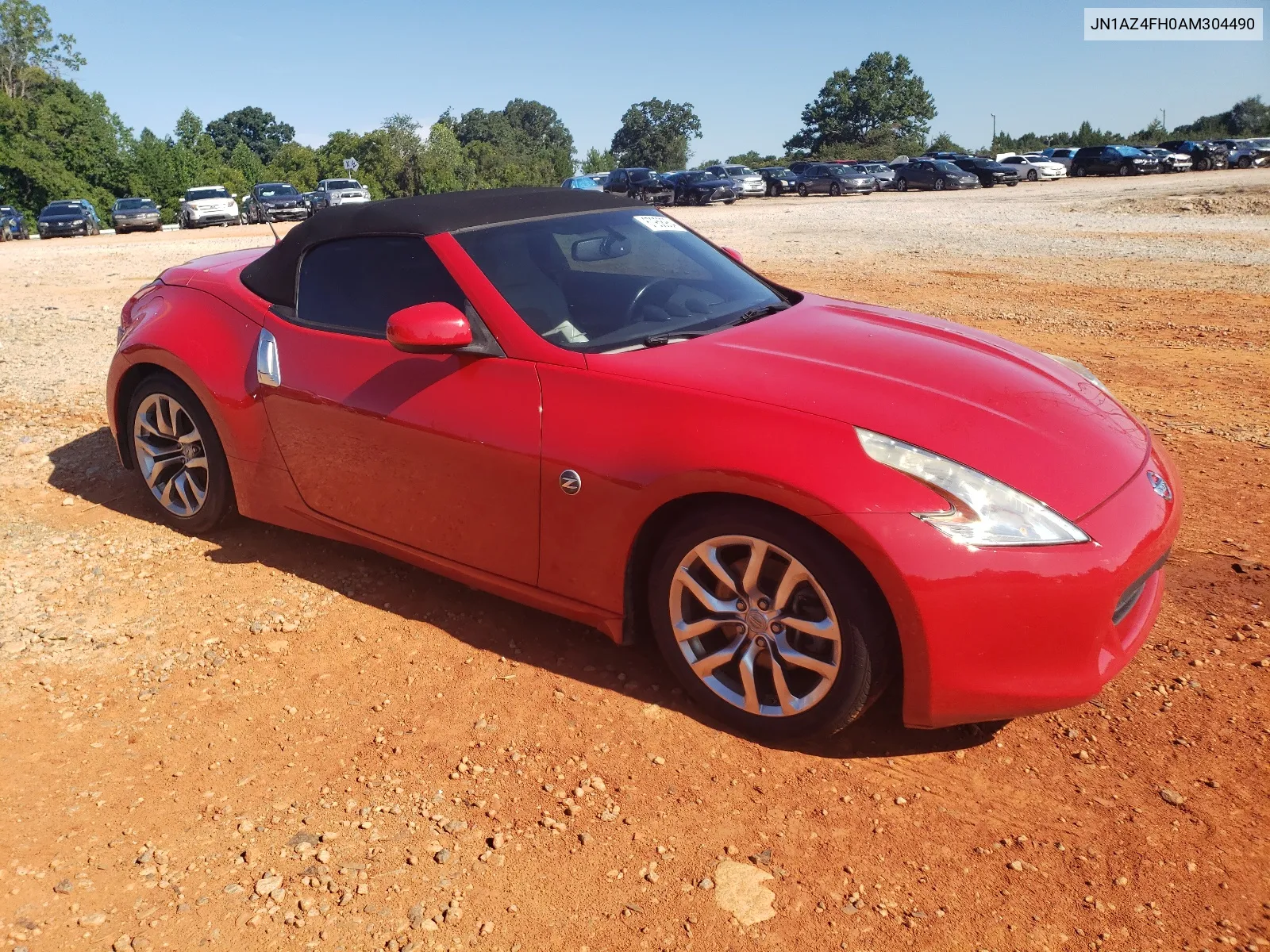 2010 Nissan 370Z VIN: JN1AZ4FH0AM304490 Lot: 67958964