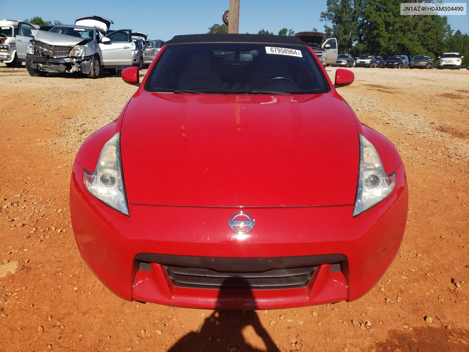 2010 Nissan 370Z VIN: JN1AZ4FH0AM304490 Lot: 67958964