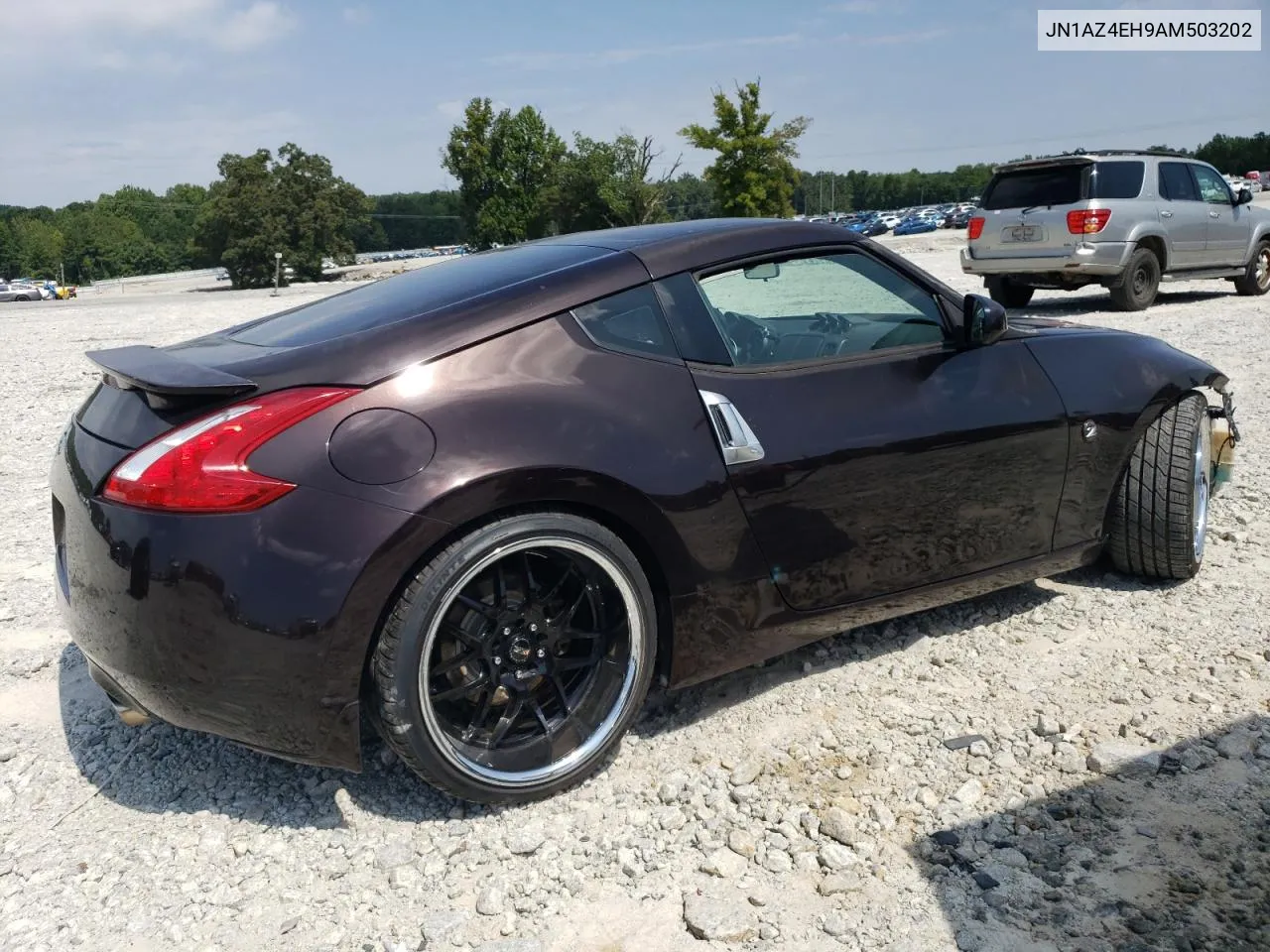 2010 Nissan 370Z VIN: JN1AZ4EH9AM503202 Lot: 68434884