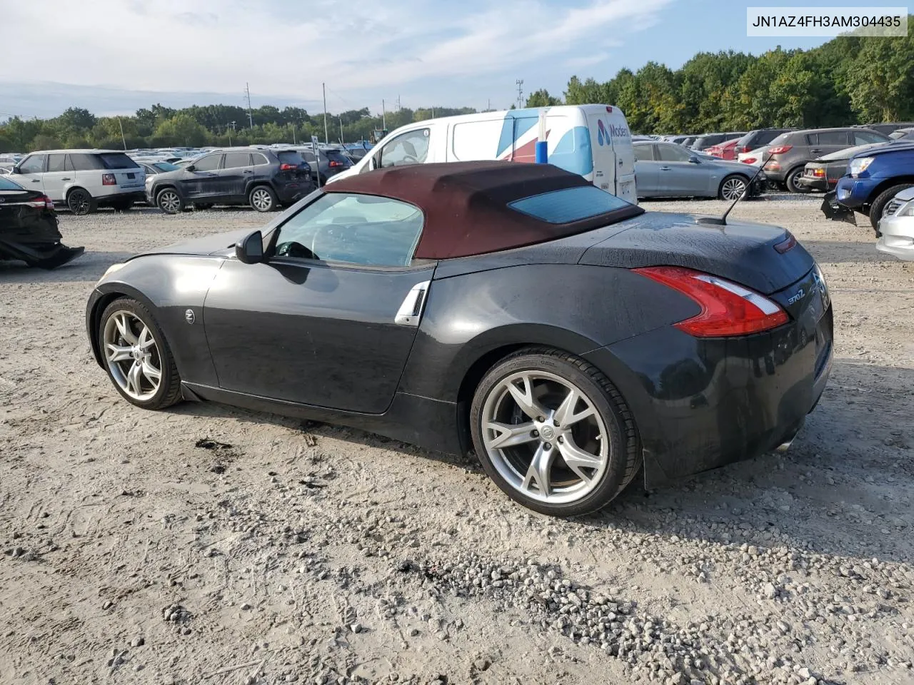 2010 Nissan 370Z VIN: JN1AZ4FH3AM304435 Lot: 71959614