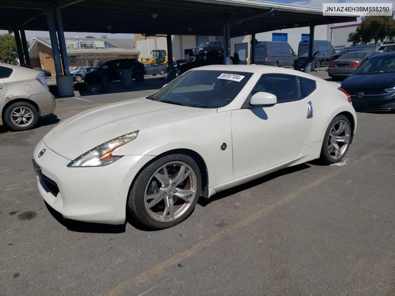 2011 Nissan 370Z Base VIN: JN1AZ4EH3BM555250 Lot: 59787104