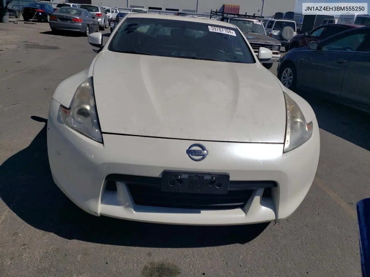 2011 Nissan 370Z Base VIN: JN1AZ4EH3BM555250 Lot: 59787104