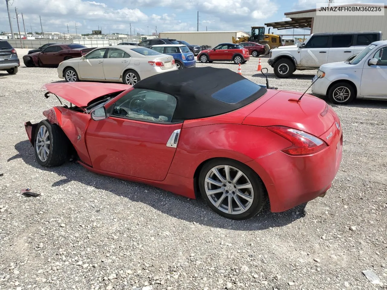 2011 Nissan 370Z Base VIN: JN1AZ4FH0BM360236 Lot: 60650694