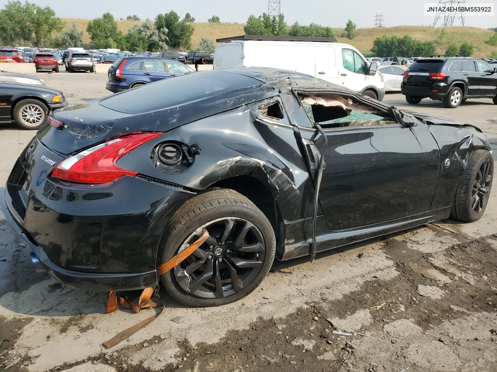 2011 Nissan 370Z Base VIN: JN1AZ4EH5BM553922 Lot: 64406604