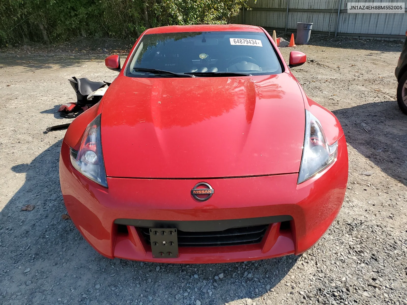 2011 Nissan 370Z Base VIN: JN1AZ4EH8BM552005 Lot: 64879434