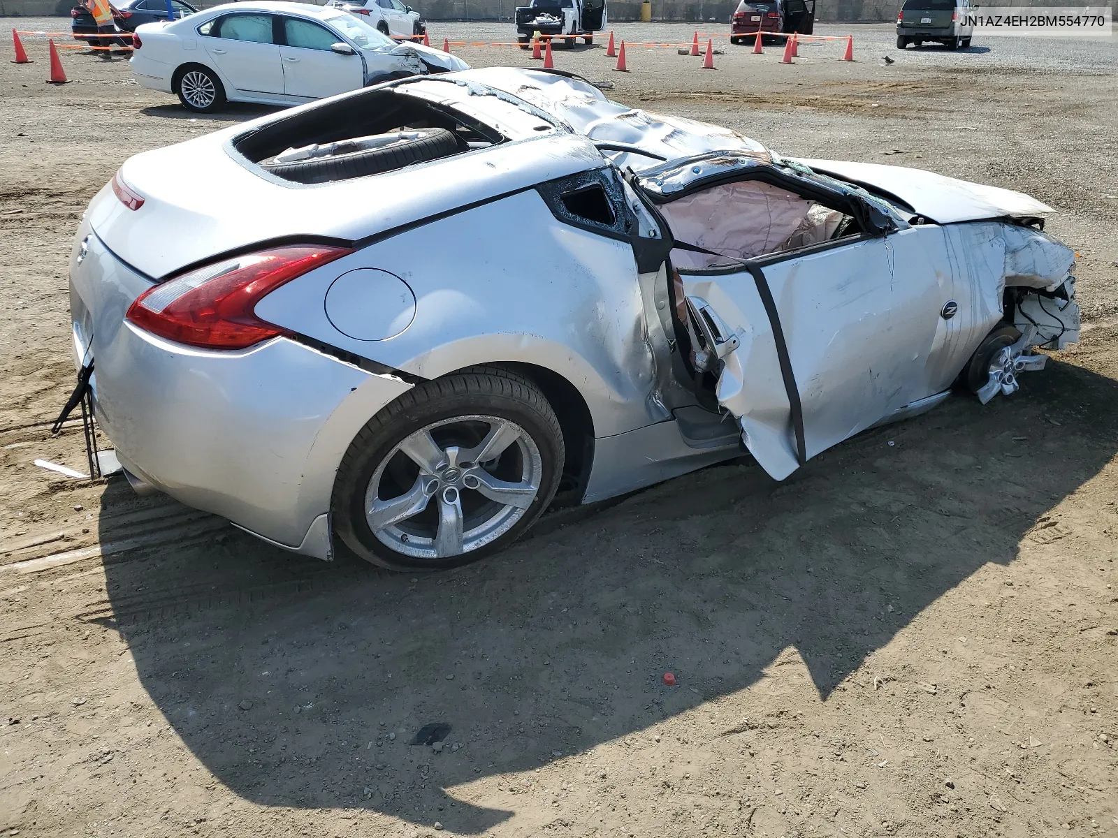 2011 Nissan 370Z Base VIN: JN1AZ4EH2BM554770 Lot: 64967404