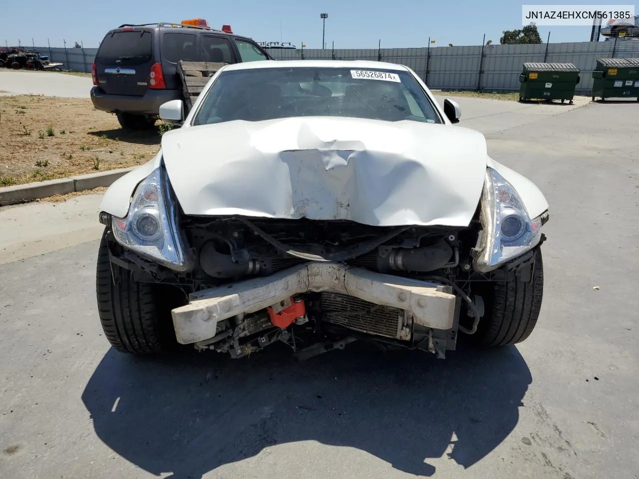 2012 Nissan 370Z Base VIN: JN1AZ4EHXCM561385 Lot: 56526874