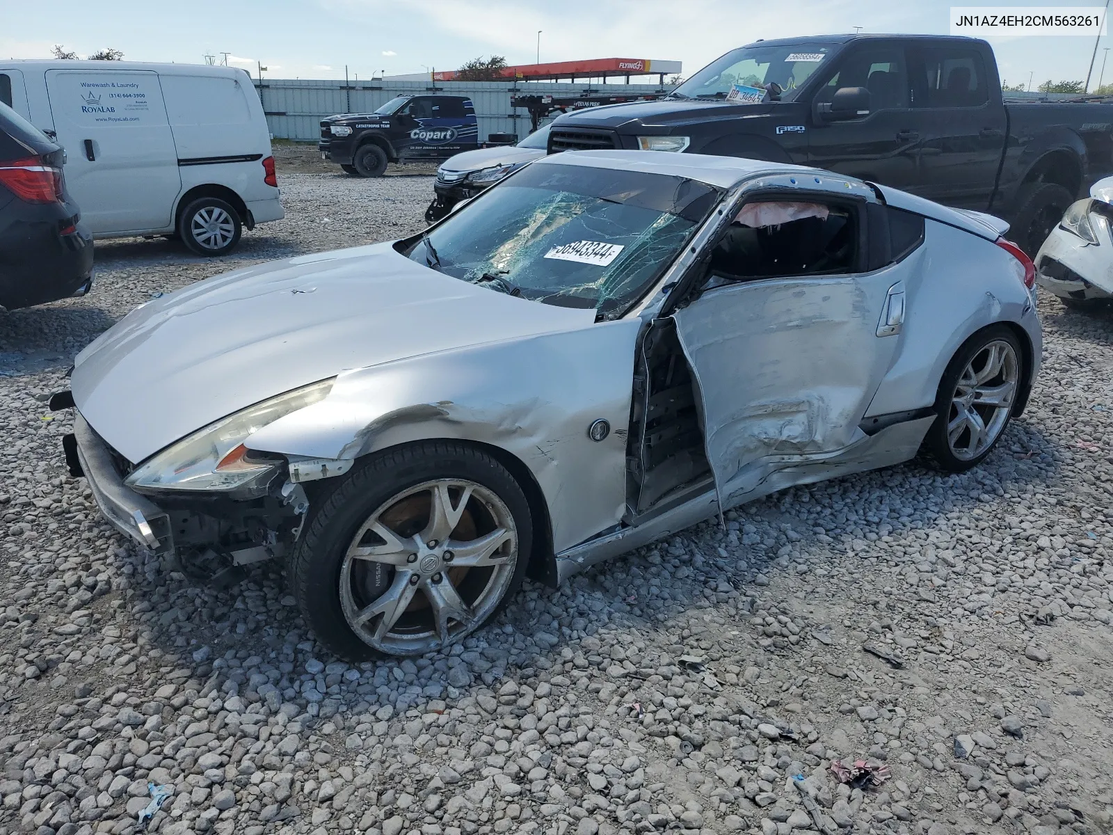 2012 Nissan 370Z Base VIN: JN1AZ4EH2CM563261 Lot: 56943344