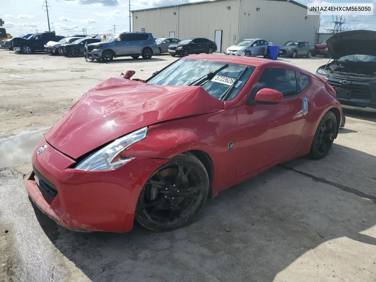 2012 Nissan 370Z Base VIN: JN1AZ4EHXCM565050 Lot: 57226264