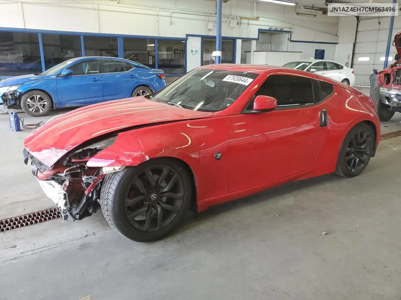 2012 Nissan 370Z Base VIN: JN1AZ4EH7CM563496 Lot: 57920644