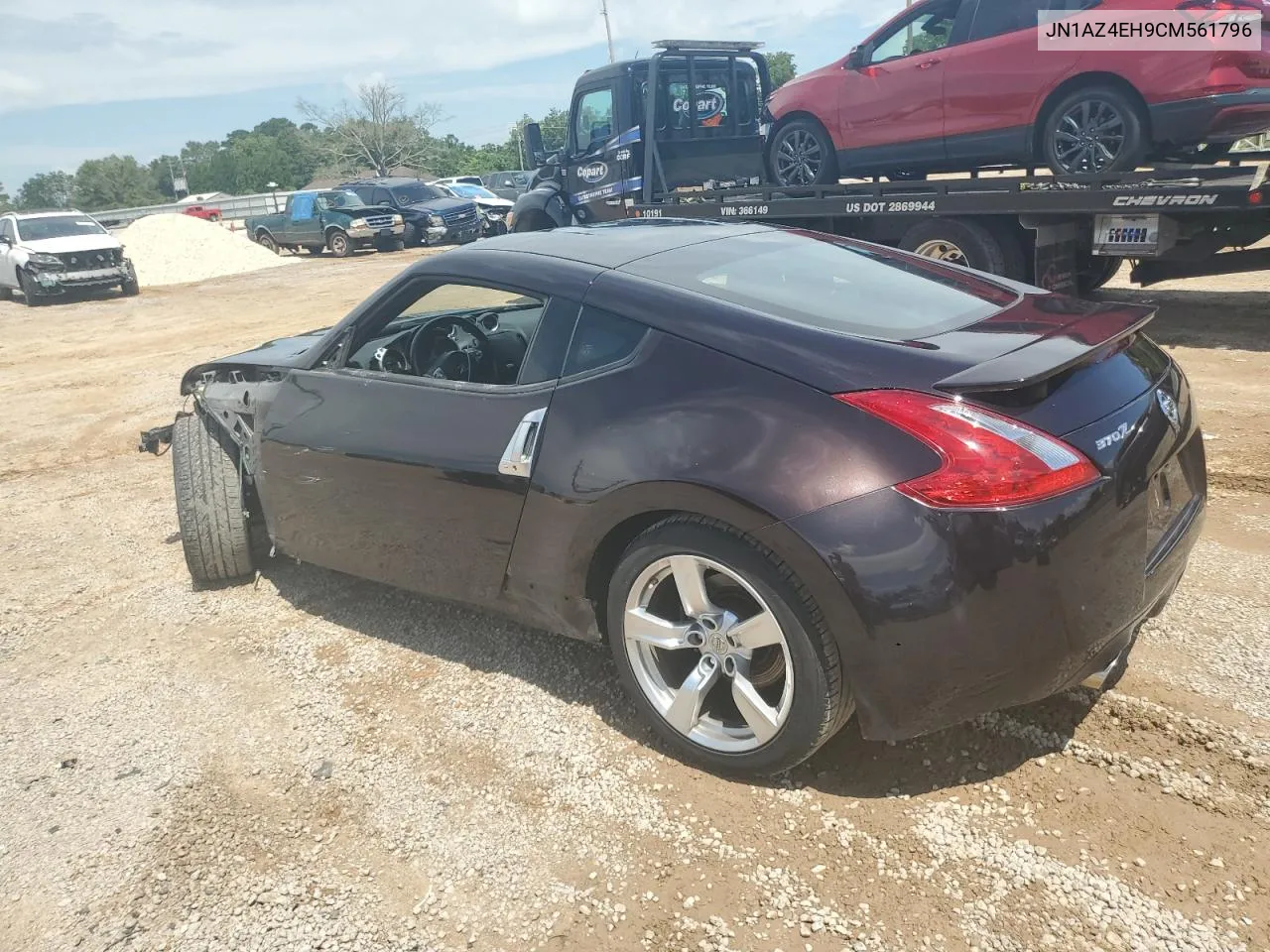 2012 Nissan 370Z Base VIN: JN1AZ4EH9CM561796 Lot: 60938314