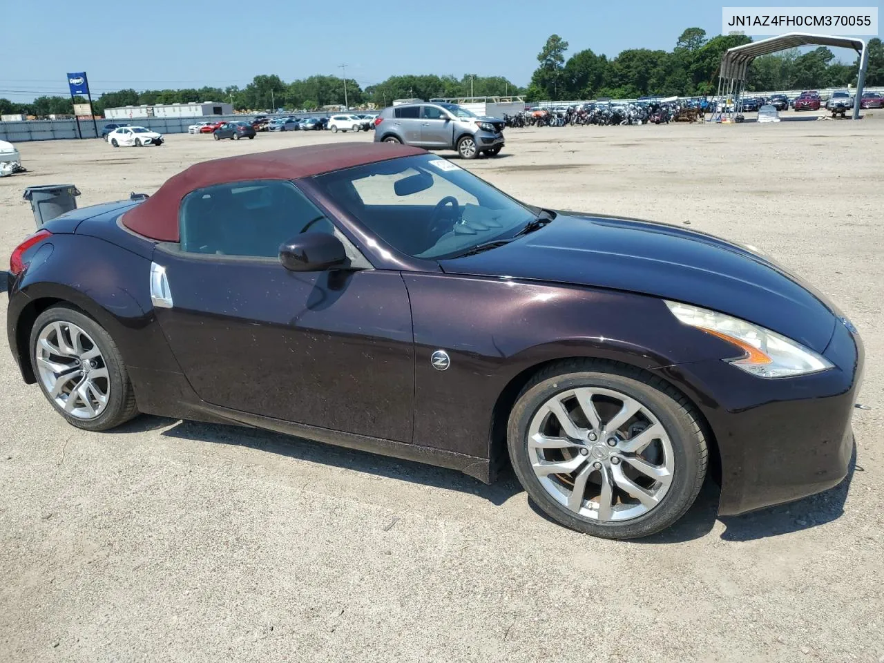 2012 Nissan 370Z Base VIN: JN1AZ4FH0CM370055 Lot: 61283204