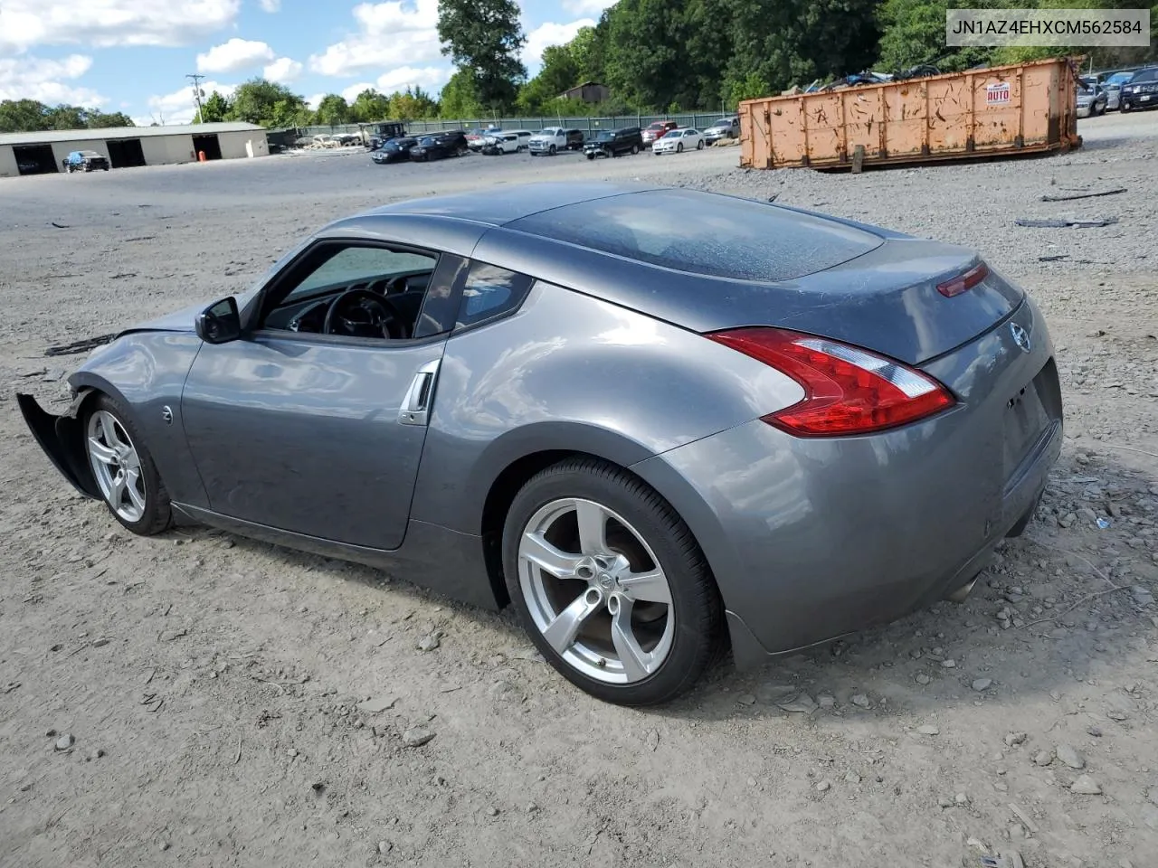 2012 Nissan 370Z Base VIN: JN1AZ4EHXCM562584 Lot: 62681644