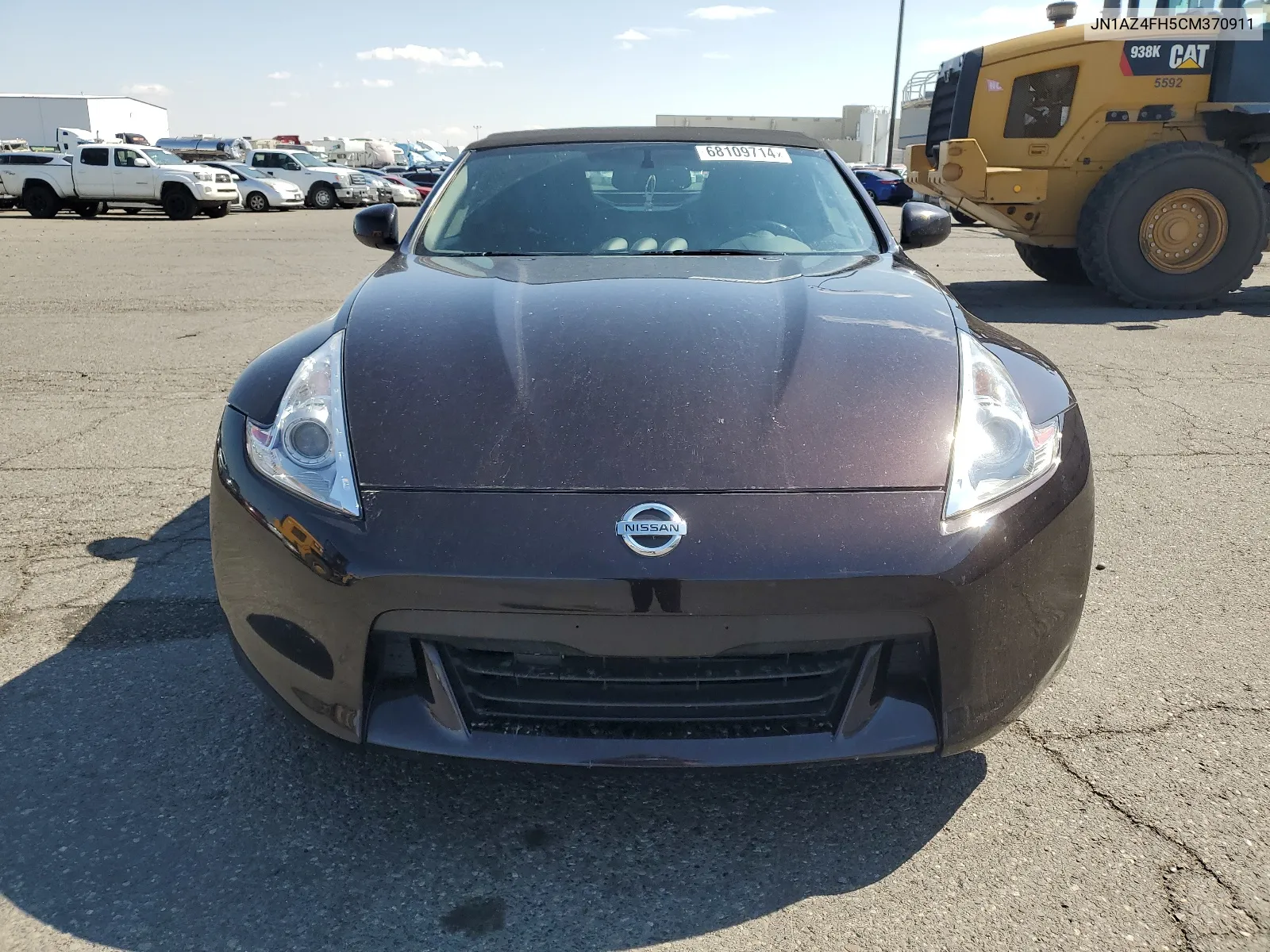 2012 Nissan 370Z Base VIN: JN1AZ4FH5CM370911 Lot: 68109714