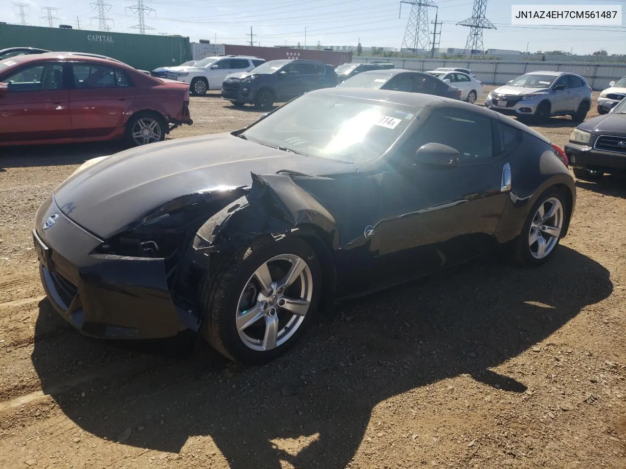 2012 Nissan 370Z Base VIN: JN1AZ4EH7CM561487 Lot: 69785014