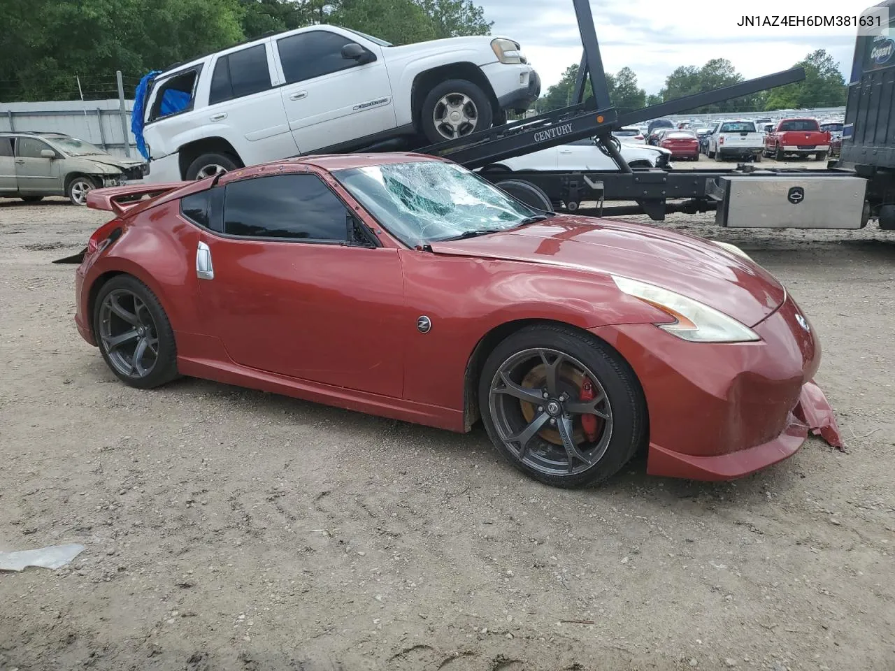 2013 Nissan 370Z Base VIN: JN1AZ4EH6DM381631 Lot: 54073054