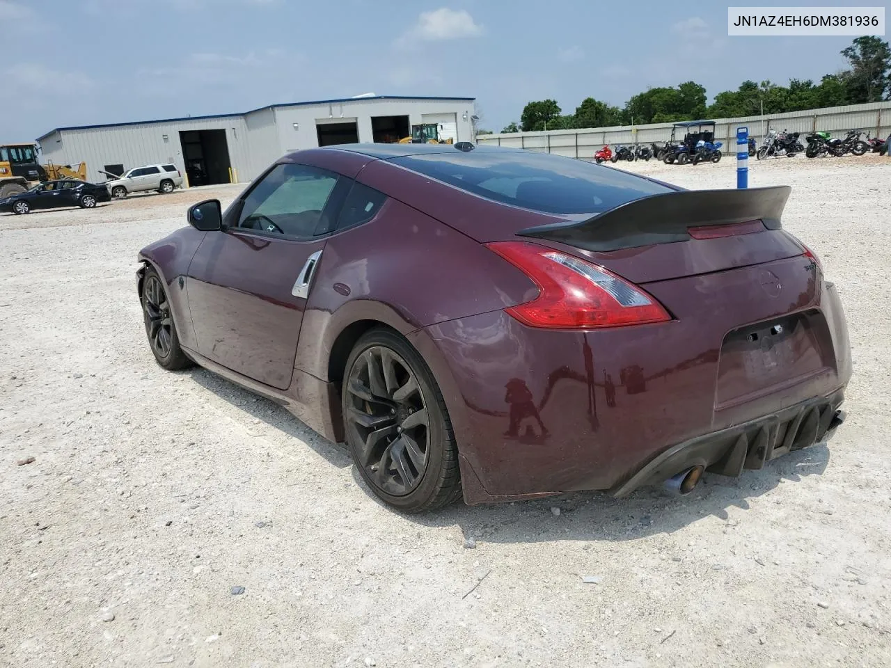 2013 Nissan 370Z Base VIN: JN1AZ4EH6DM381936 Lot: 57131884