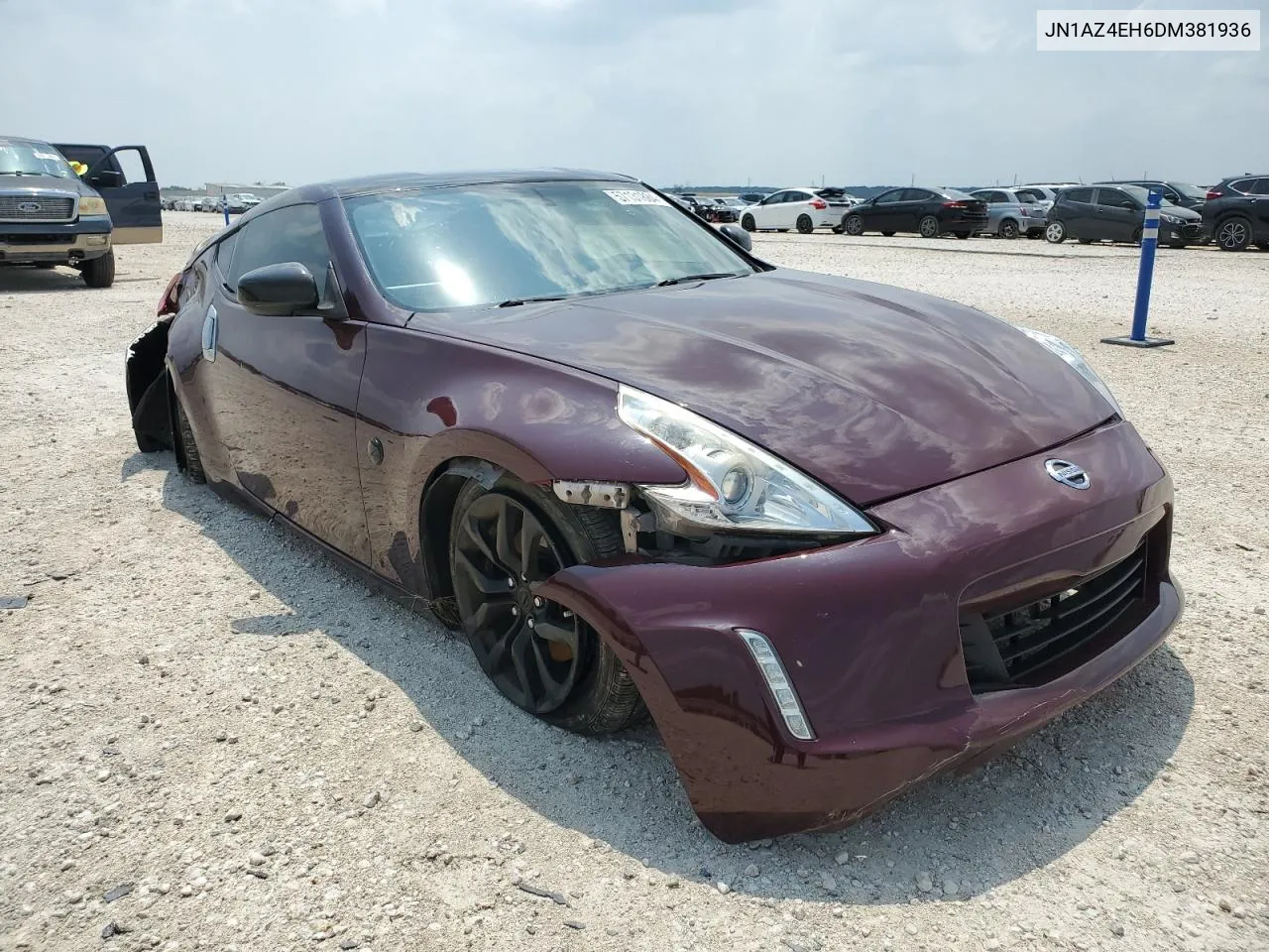 2013 Nissan 370Z Base VIN: JN1AZ4EH6DM381936 Lot: 57131884